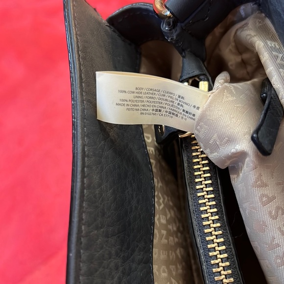 Kate Spade Leather Shoulder & Top Handle Bag - Navy Blue - Picture 9 of 13